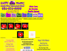 Tablet Screenshot of happytraffic.com